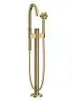 AXOR-HG-AXOR-One-Einhebel-Wannenmischer-bodenstehend-Polished-Gold-Optic-48440990 gallery number 1